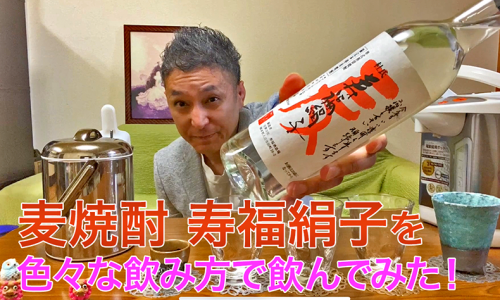 【麦焼酎】寿福酒造の「杜氏 寿福絹子」を飲んでみた♪